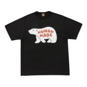 Kaws Begränsad upplaga Human Made Tee Black, Herr