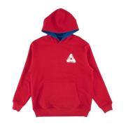 Palace Begränsad upplaga Reverso Hoodie Röd/Blå Red, Herr