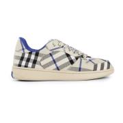 Burberry Signatur Check Lace-Up Terrass Skor Beige, Dam