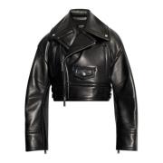 Dsquared2 Läderjacka Black, Dam