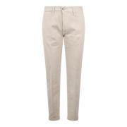 Re-Hash Slim Fit Chino Byxor Beige, Herr