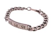 Gucci Vintage Pre-owned Silver armband Pink, Dam