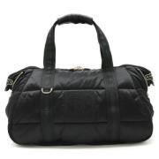 Chanel Vintage Pre-owned Nylon chanel-vskor Black, Dam