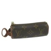 Louis Vuitton Vintage Pre-owned Canvas necessrer Brown, Dam