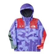 Kaws Youth Mountain Parka Jacket Purple/Red Multicolor, Herr