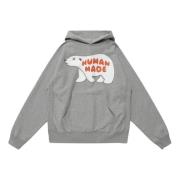 Kaws Pizza Hoodie Grå Limited Edition Gray, Herr