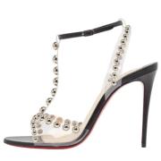 Christian Louboutin Pre-owned Pre-owned Laeder sandaler Black, Dam