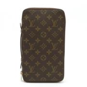 Louis Vuitton Vintage Pre-owned Canvas handvskor Brown, Dam