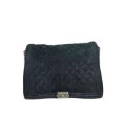 Chanel Vintage Pre-owned Mocka axelremsvskor Black, Dam