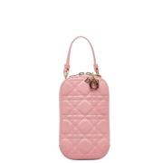 Dior Vintage Pre-owned Canvas dior-vskor Pink, Dam