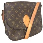 Louis Vuitton Vintage Pre-owned Canvas louis-vuitton-vskor Brown, Dam