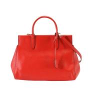 Louis Vuitton Vintage Pre-owned Laeder handvskor Orange, Dam