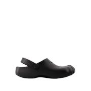 Balenciaga Svarta Molded Sandaler - Syntetisk - Noir Black, Dam