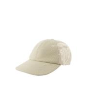 Burberry Beige Twill Cap - Syntetiskt Material Beige, Unisex