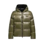 Duvetica Khaki Dunjacka Aw22 Green, Herr