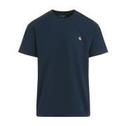 Carhartt Wip Blå Chase T-Shirt Blue, Herr