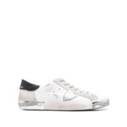 Philippe Model Sneakers med Logo Patch White, Herr