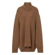 Philosophy di Lorenzo Serafini Brun Stickad Topp Brown, Dam