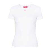 Diesel Vita T-shirts och Polos White, Dam