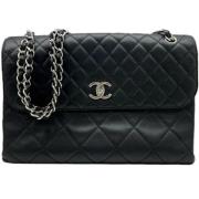 Chanel Vintage Pre-owned Laeder chanel-vskor Black, Dam