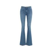 Seafarer Blå Flare Jeans 'One Capucine' Blue, Dam