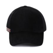 PS By Paul Smith Svart Ull Baseballkeps Black, Herr