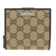 Gucci Vintage Pre-owned Canvas plnbcker Brown, Dam