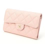 Chanel Vintage Pre-owned Laeder plnbcker Pink, Dam