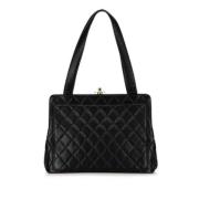 Chanel Vintage Pre-owned Laeder chanel-vskor Black, Dam