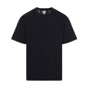 Bottega Veneta Blå Rutig T-shirt Blue, Herr