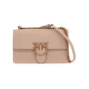 Pinko Klassisk Love Bag One Handväska Pink, Dam