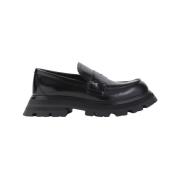 Alexander McQueen Svarta Loafers för Kvinnor Black, Dam