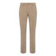 Boggi Milano B-Tech Stretch Nylon Byxor Beige, Herr