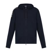 Emporio Armani EA7 Hoodie Blue, Herr