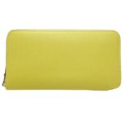 Hermès Vintage Pre-owned Canvas plnbcker Yellow, Dam