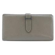 Hermès Vintage Pre-owned Laeder plnbcker Gray, Dam