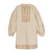 By Malene Birger Klänning Limonna Beige, Dam