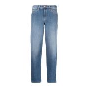 Emporio Armani Slim-fit Denim Jeans Blue, Dam