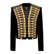 Balmain Brandenburg Jacka med broderi Yellow, Herr