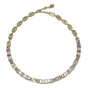 Versace Pre-owned Pre-owned Metall halsband Yellow, Dam