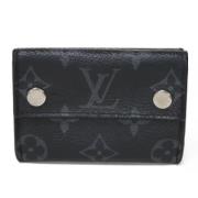 Louis Vuitton Vintage Pre-owned Laeder plnbcker Black, Dam