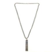 Gucci Vintage Pre-owned Silver halsband Gray, Dam