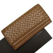 Bottega Veneta Vintage Pre-owned Laeder plnbcker Brown, Dam