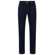 Jacob Cohën Slim Fit Mörkblå Jeans Blue, Herr