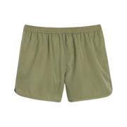 Ami Paris Nylon Badshorts Green, Herr