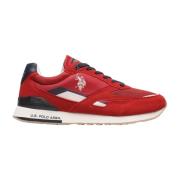 U.s. Polo Assn. Låga Sneakers Red, Herr