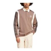 Adidas Rugby Shirt Brown, Herr