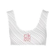 Calvin Klein Ärmlös Top White, Dam