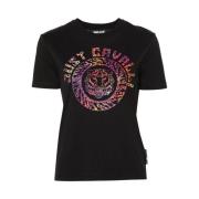 Just Cavalli Kortärmad T-shirt Black, Dam