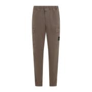 Stone Island Regular Tapered Valnöt Byxor Brown, Herr